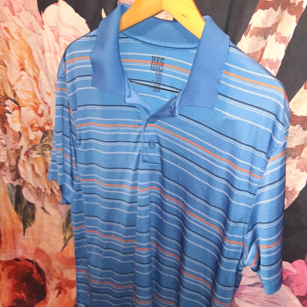 Rec tech performance gear men's polo